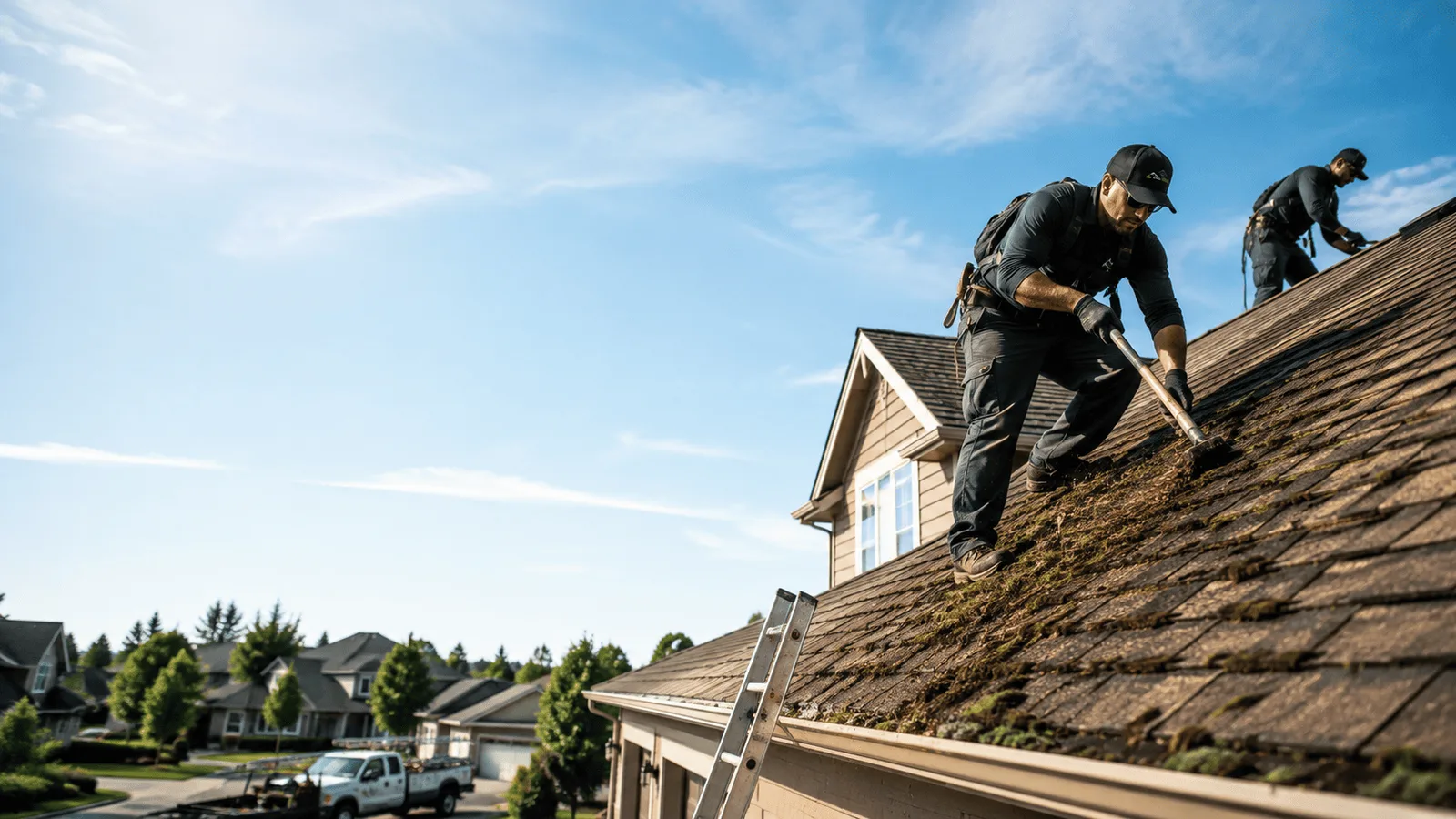 Roof Moss Removal in Mansfield, OH near me